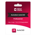 Autodesk AutoCAD 2D ve 3D CAD Tasarım Yazılımı