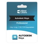Autodesk Maya Profesyonel 3D Animasyon ve Modelleme Yazılımı