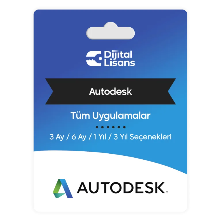 Autodesk Tüm Uygulamalar Paketi Lisans Satın Al