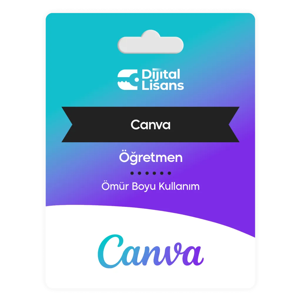 Canva Öğretmen Ömür Boyu Lisans Satın Al