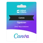 Canva Öğretmen Ömür Boyu Lisans Satın Al