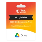 Google Drive 2000 GB (2 TB) Depolama Alanı Satın Al