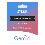Google Gemini AI Pro Lisans Satın Al