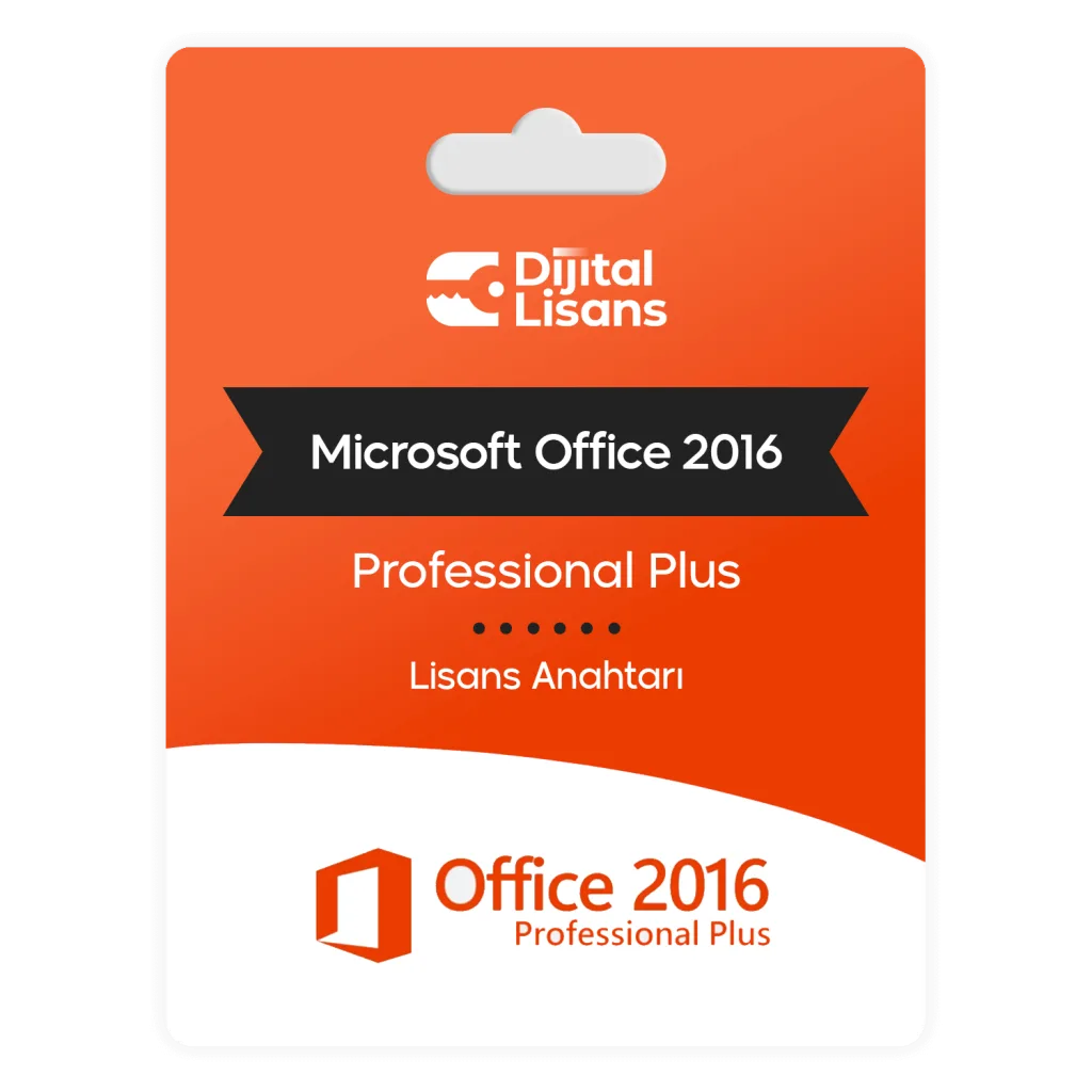 Office 2016 Professional Plus Retail Dijital Lisans Anahtarı Satın Al