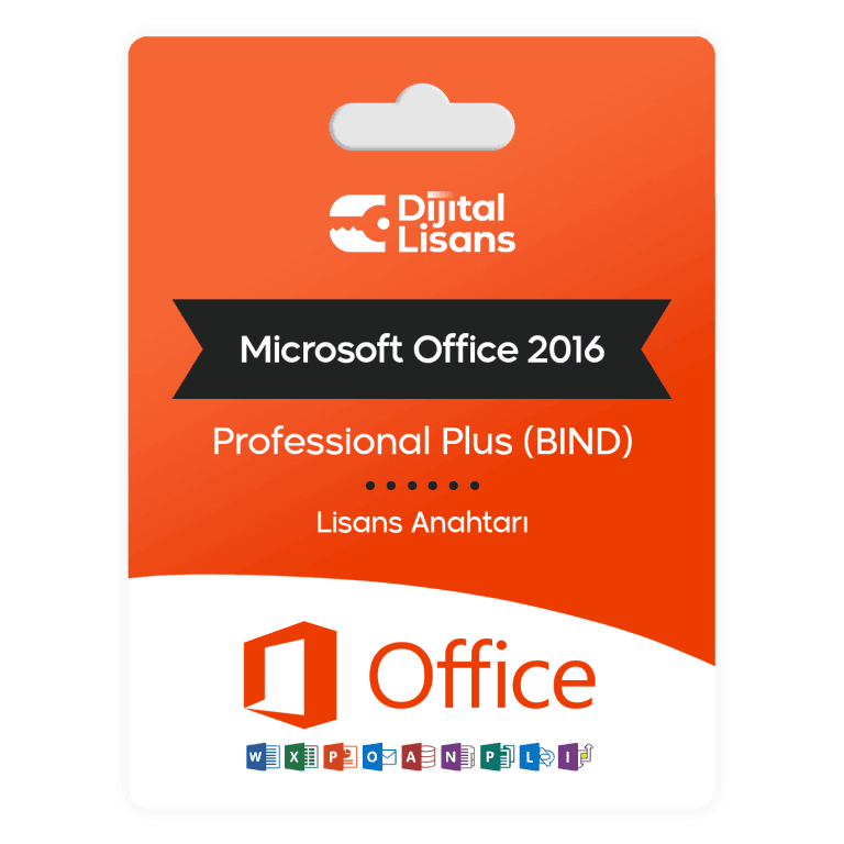 Microsoft Office 2016 Professional Plus Bind Lisans Satın Al