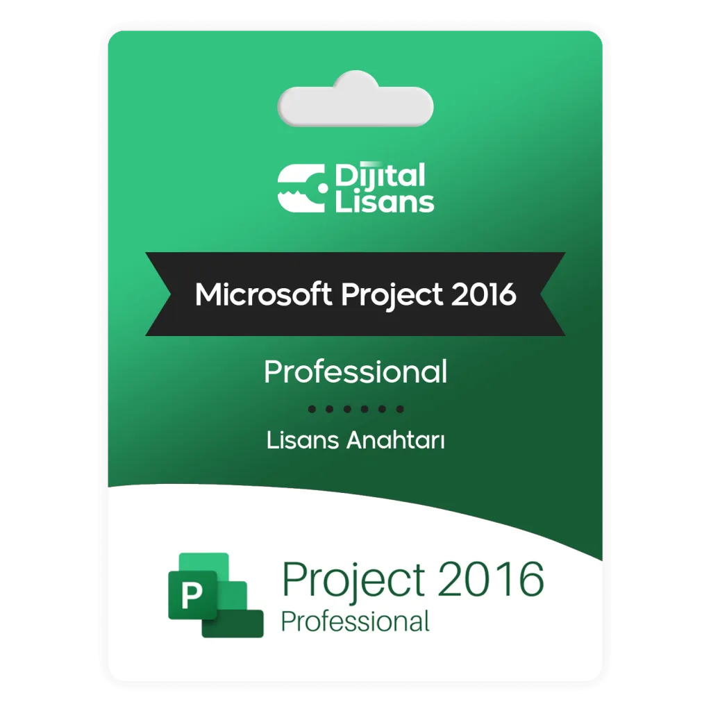 Microsoft Project 2016 Professional Lisans Satın Al