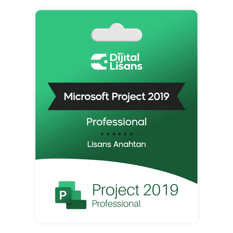 Microsoft Project 2019 Professional Dijital Lisans Satın Al