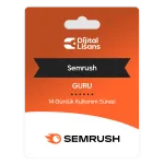 Semrush Guru Plan Orijinal Hesap Satın Al