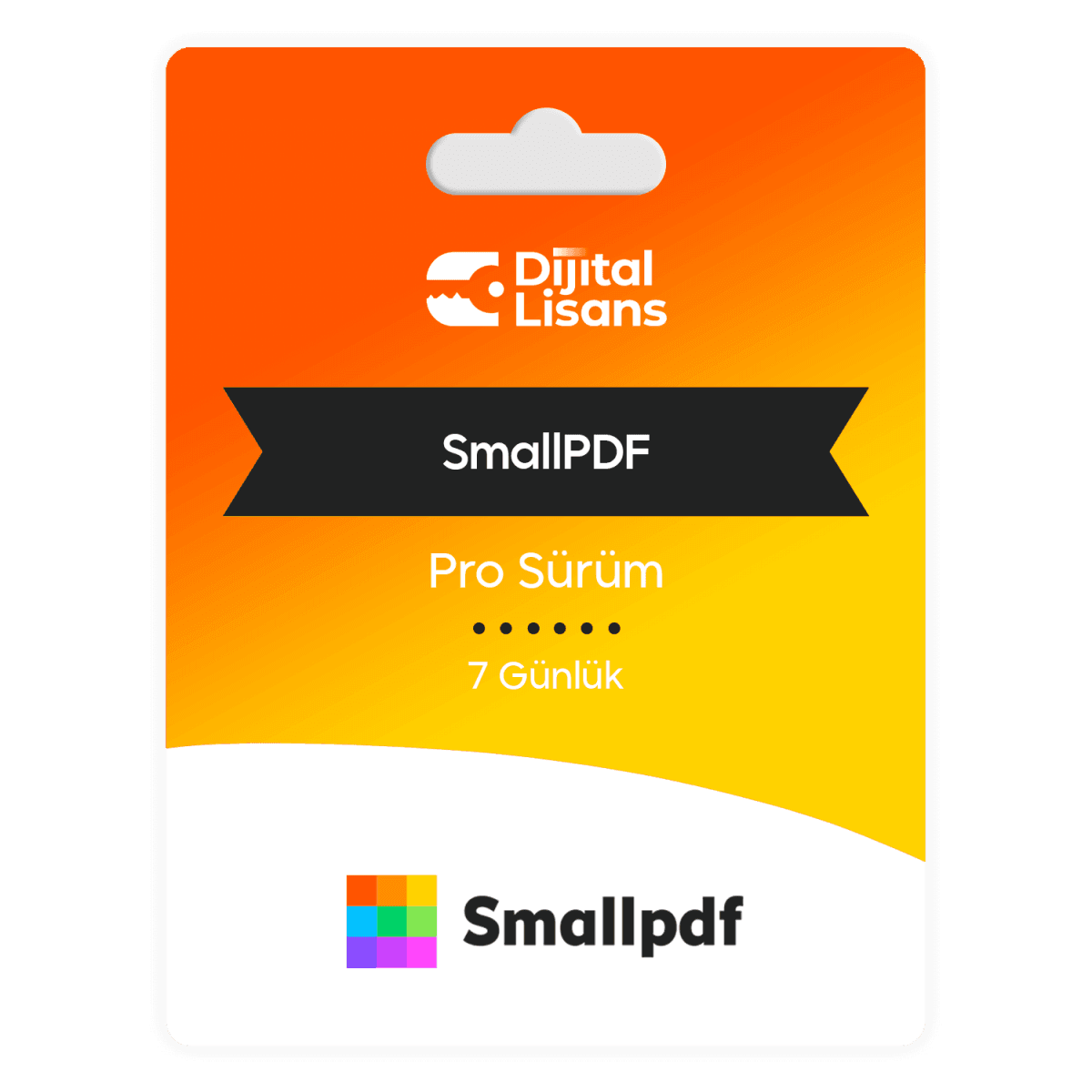 SmallPDF 7 Gunluk SmallPDF Lisans Satın Al