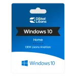 Windows 10 Home OEM Lisans Anahtarı Satın Al
