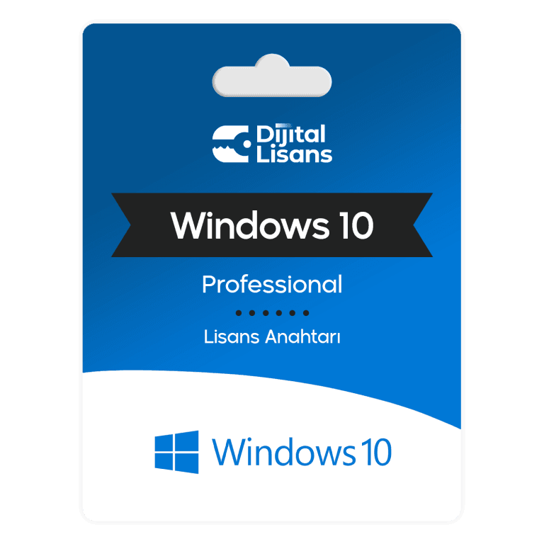 Windows 10 Professional Retail Lisans Anahtarı Satın Al