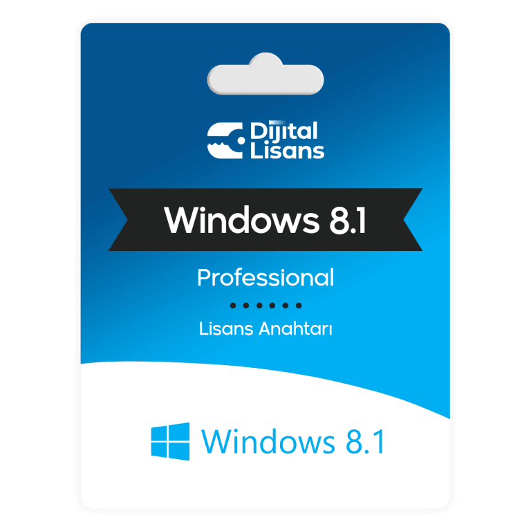 Windows 8.1 Professional Lisans Anahtarı Satın Al