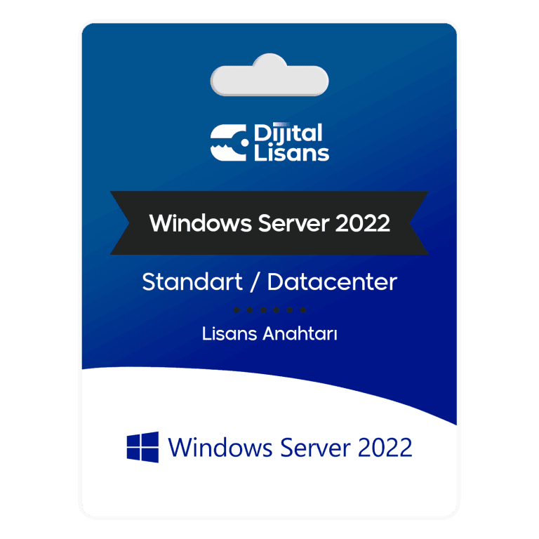 Windows Server 2022 Standard Dijital Lisans Anahtarı Satın Al