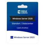 Windows Server 2025 Standard Dijital Lisans Anahtarı Satın Al