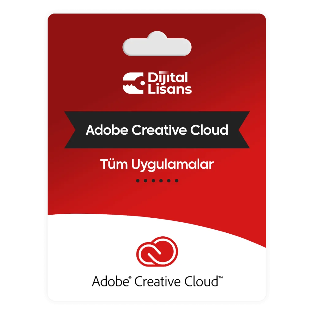 Adobe Creative Cloud Tüm Uygulamalar Lisans Satın Al