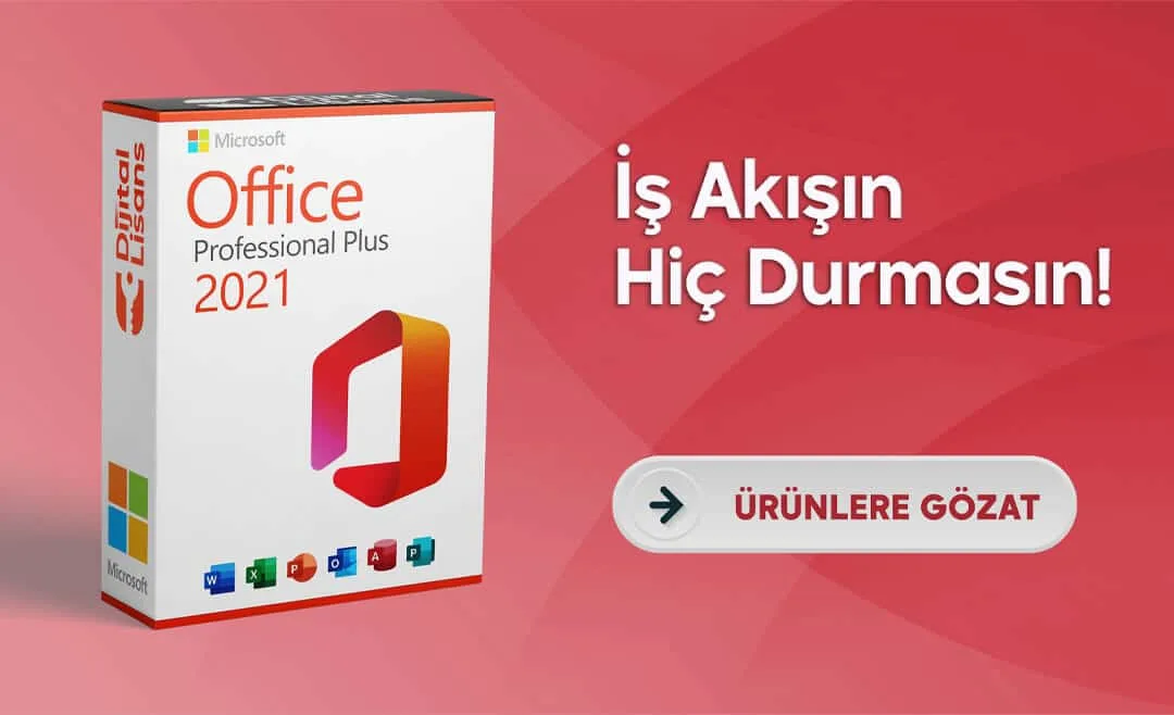 Dijital Lisans 4 Ofis Uygulamalari Mini Banner
