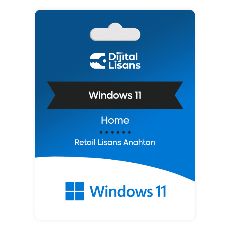 Windows 11 Home Retail Dijital Lisans Anahtarı Satın Al