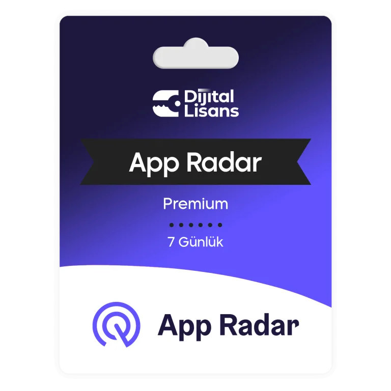 AppRadar Premium ASO ve Uygulama Pazarlama Aracı Satın Al