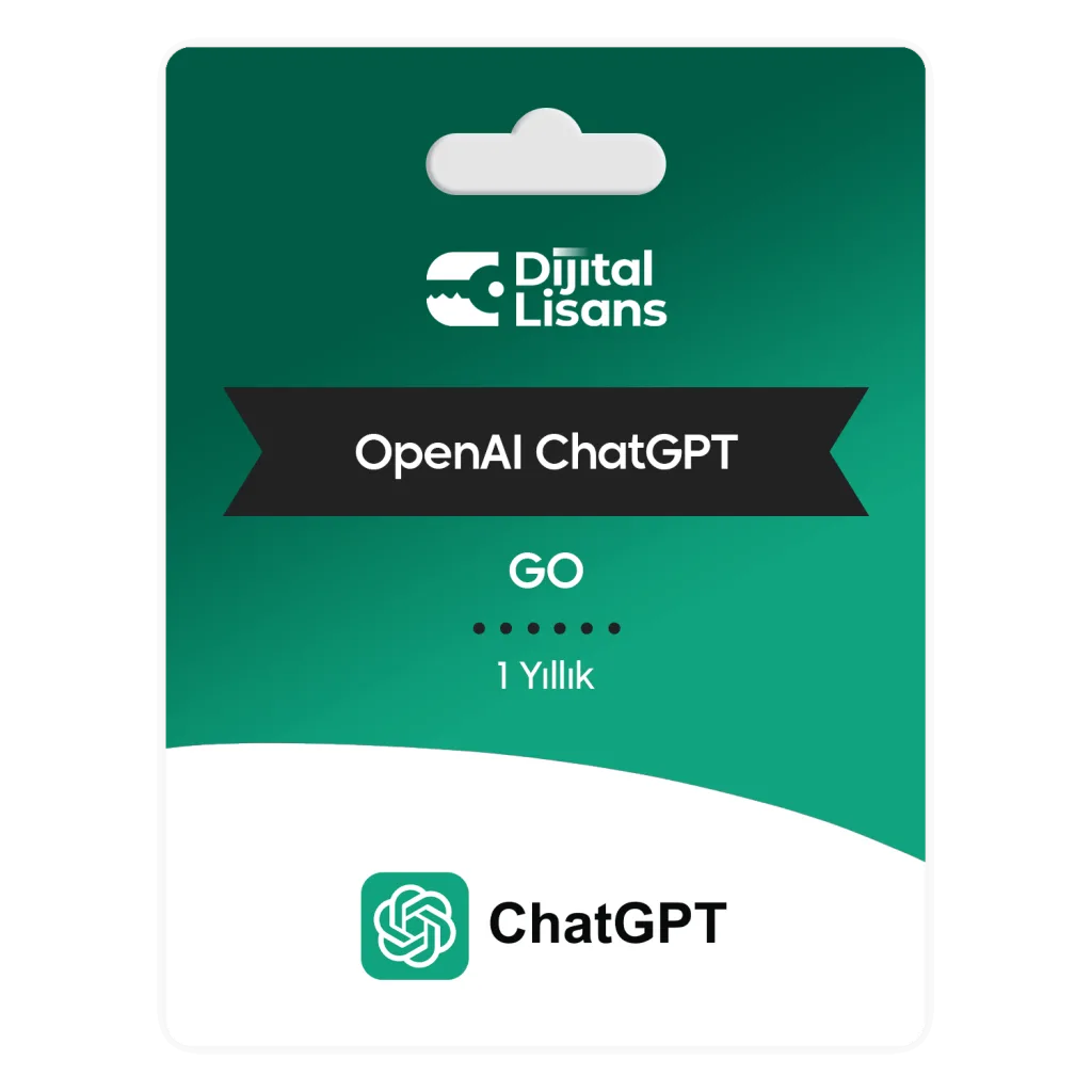 ChatGPT GO Mobil Uyumlu Yapay Zeka Lisansı Satın Al