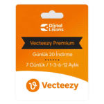 Vecteezy Premium tasarım platformu üyeliği