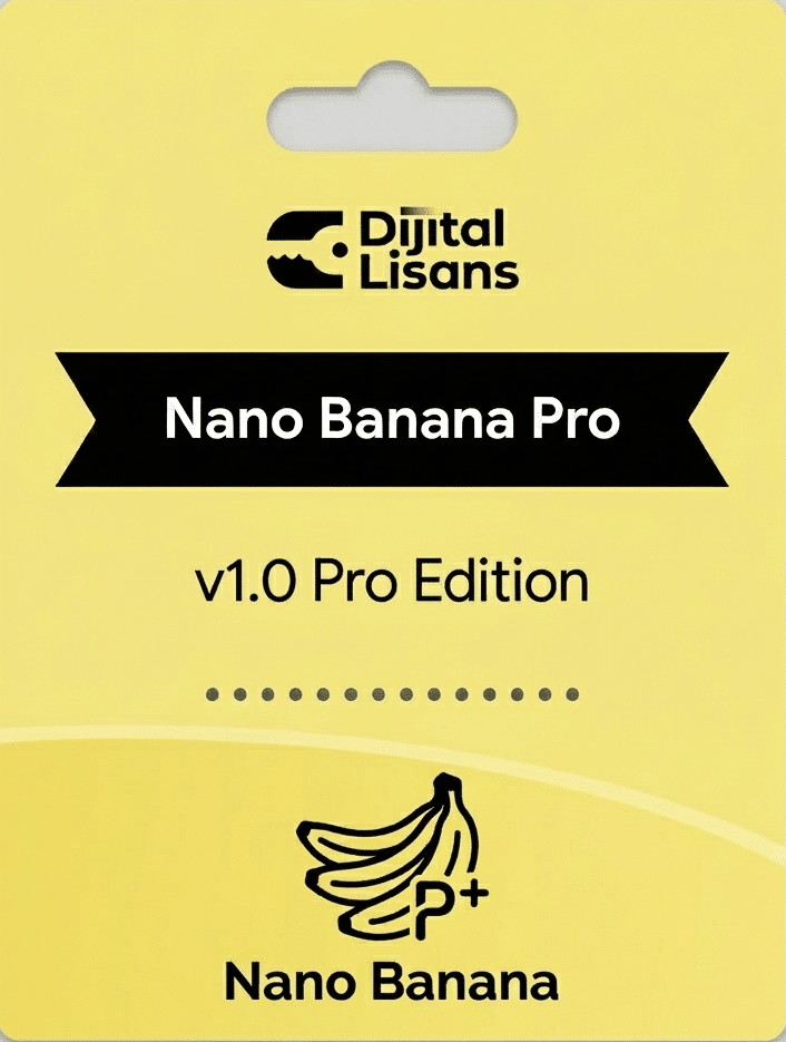 Nano Banana Pro Gelişmiş Yapay Zeka Görsel Tasarım Aracı Satın Al