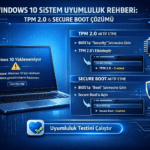 Windows 10 sistem gereksinimleri, minimum ve önerilen donanım özellikleri tablosu