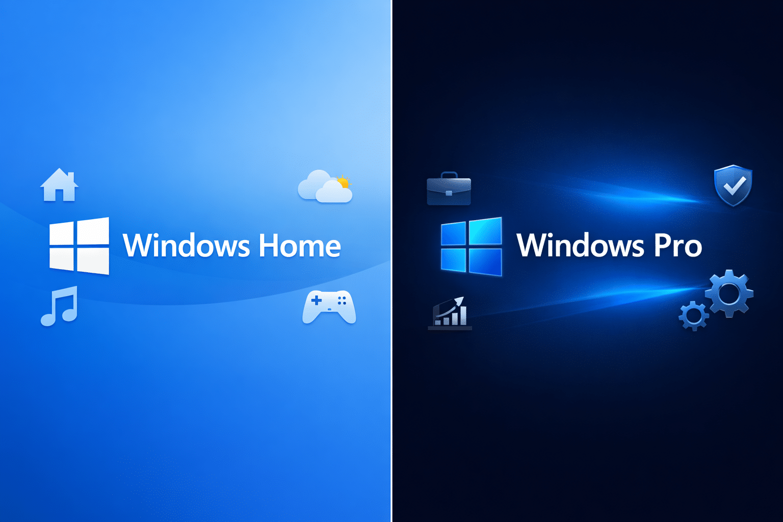 Windows Pro mu Home mu