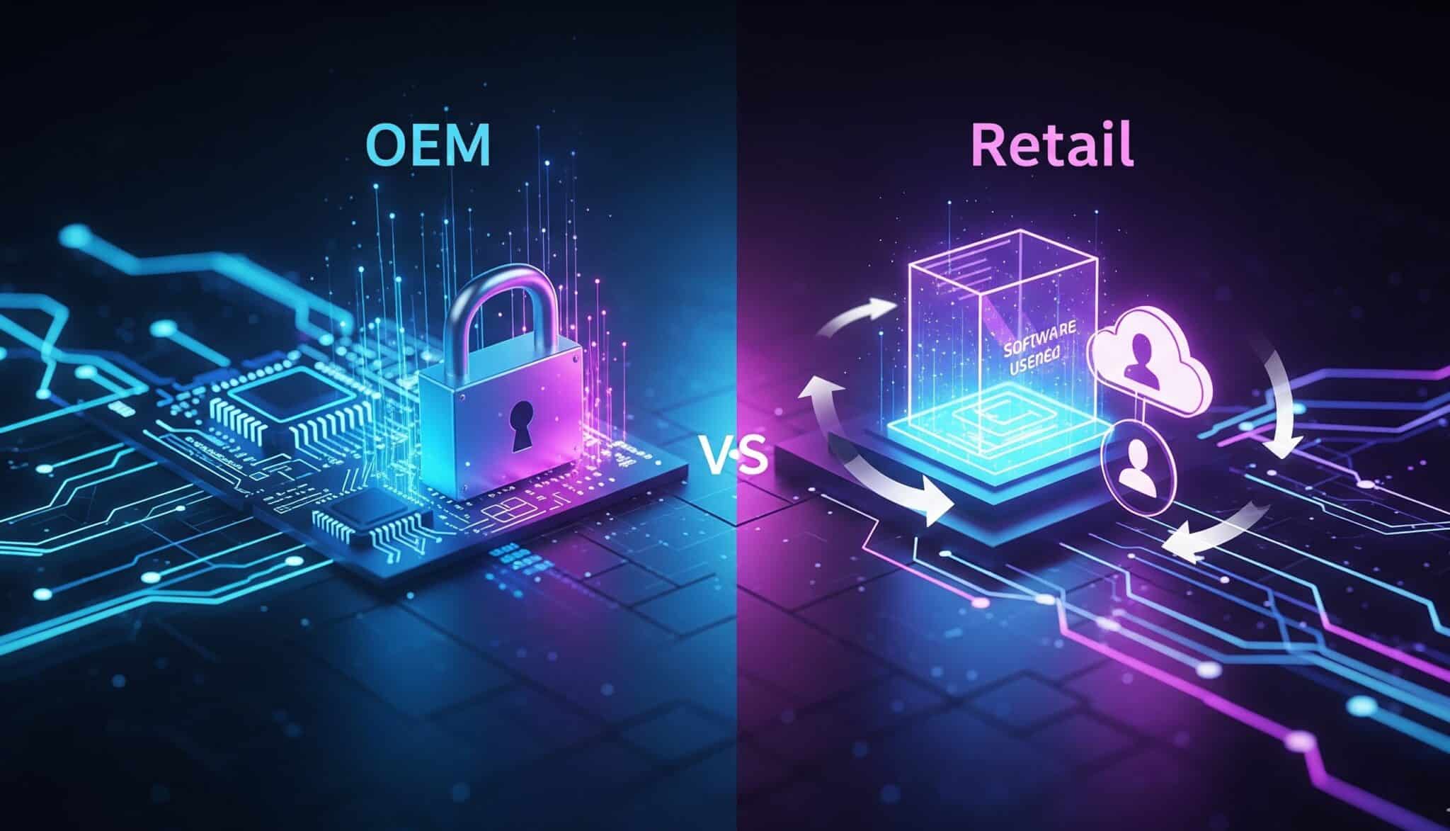 Oem Lisans ve Retail Lisans Farkı