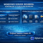 Windows Server standard datacenter farkı ve kurulum adımları rehberi