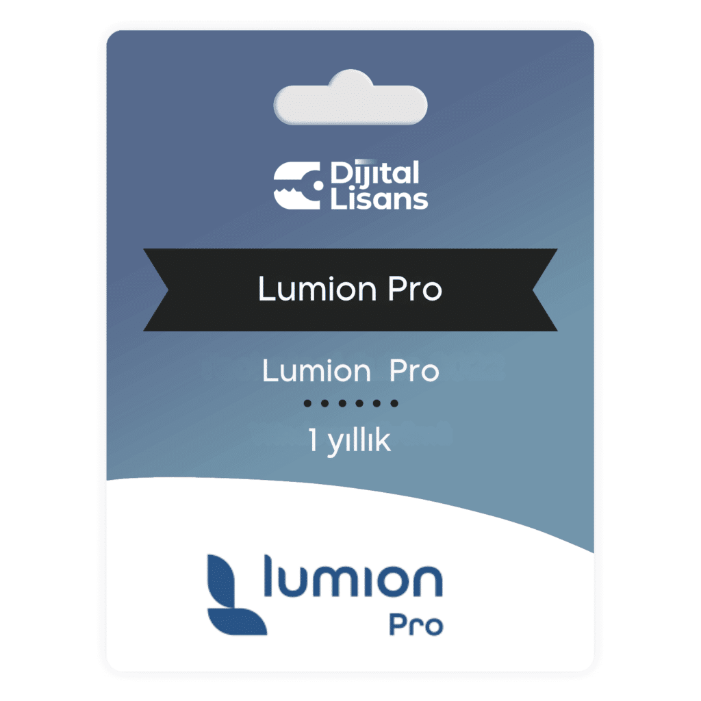 Lumion Pro render ve görselleştirme yazılımı