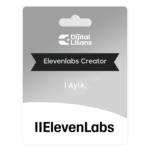 ElevenLabs Creator AI seslendirme aboneliği