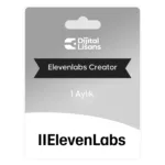 ElevenLabs Creator AI seslendirme aboneliği