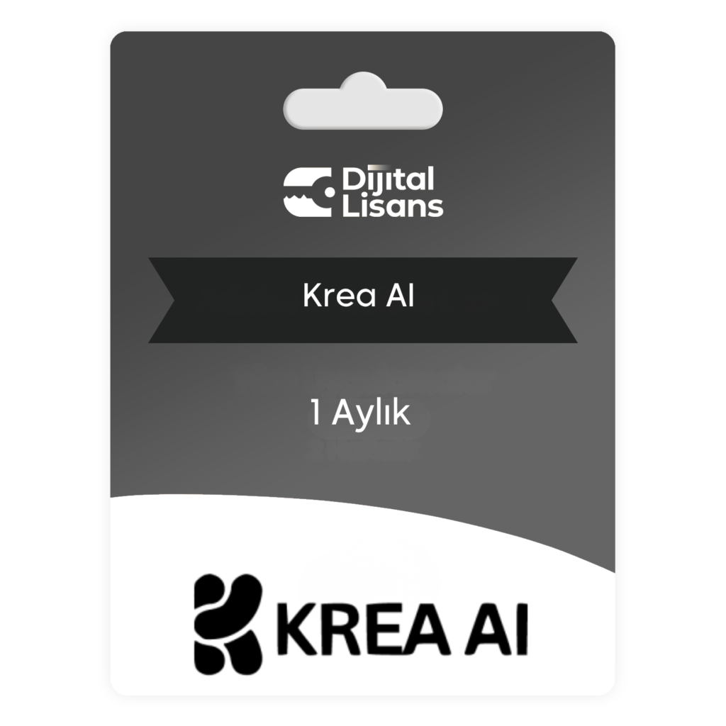 Krea AI Basic 1 aylık abonelik