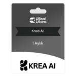 Krea AI Basic 1 aylık abonelik
