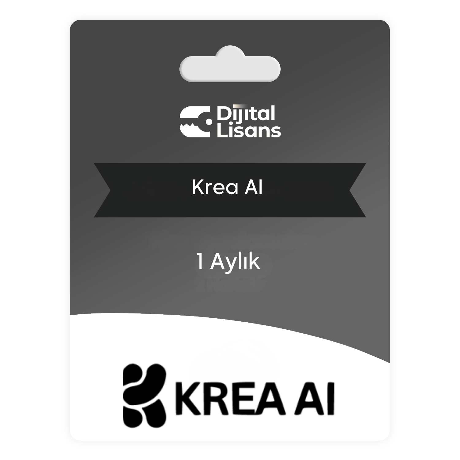 Krea Ai Krea AI Basic 1 aylık abonelik