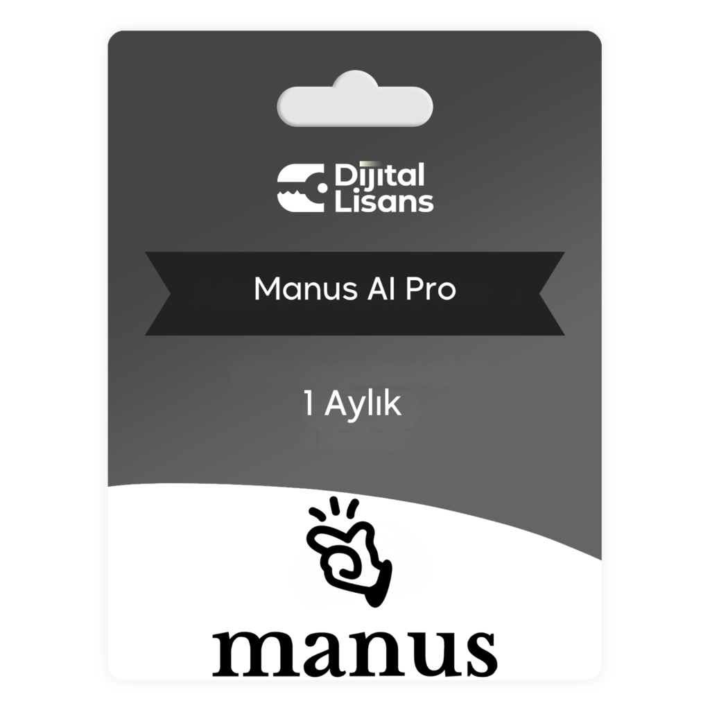 Manus AI Pro 1 aylık abonelik