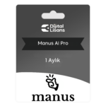 Manus AI Pro 1 aylık abonelik