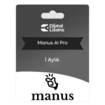 Manus AI Pro 1 aylık abonelik