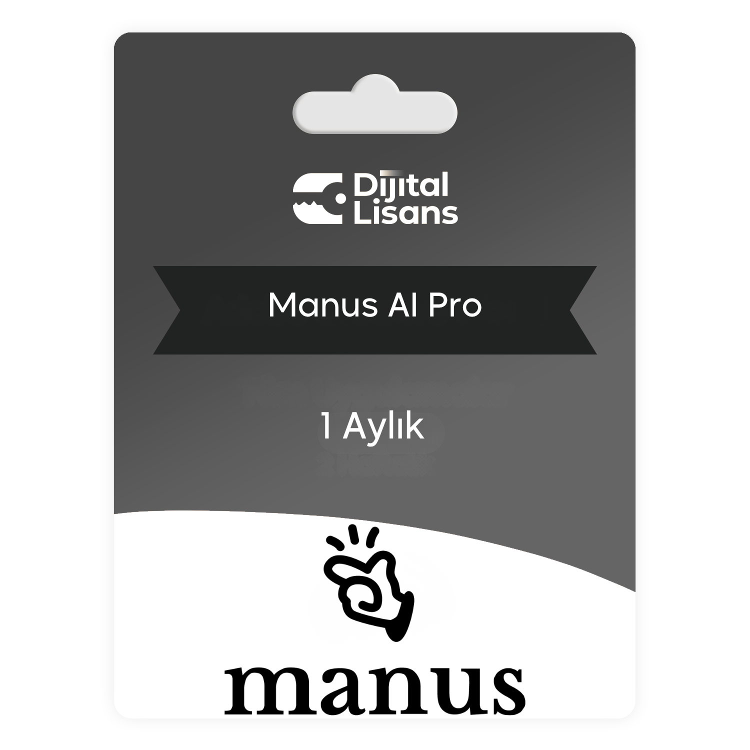 Manus AI Manus AI Pro 1 aylık abonelik
